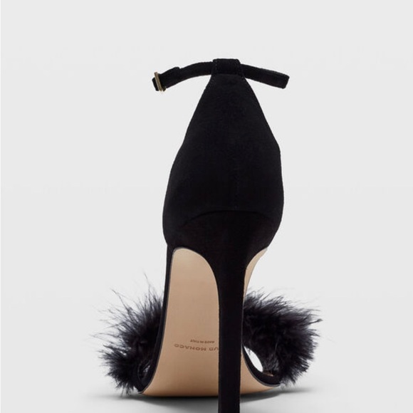 Club Monaco Suede Feather Heels - Picture 5 of 7